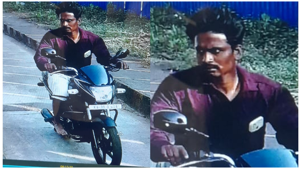 Bike theft in daylight at karwar