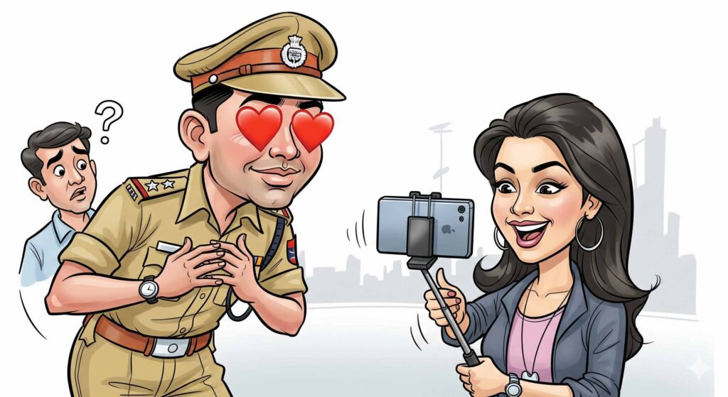 Bengaluru constable suspended escapes with married woman instagram reels love