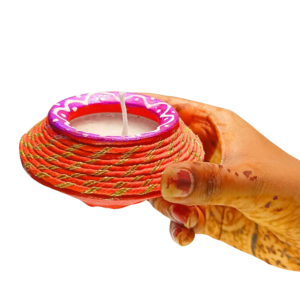 Handcrafted Terracotta Matki Diyas | Pack of 2