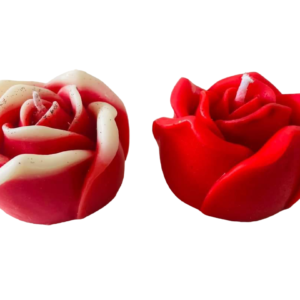 French Rose with our hand-poured soy wax flower candles