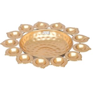 Golden Urli Bowl |13 Diyas